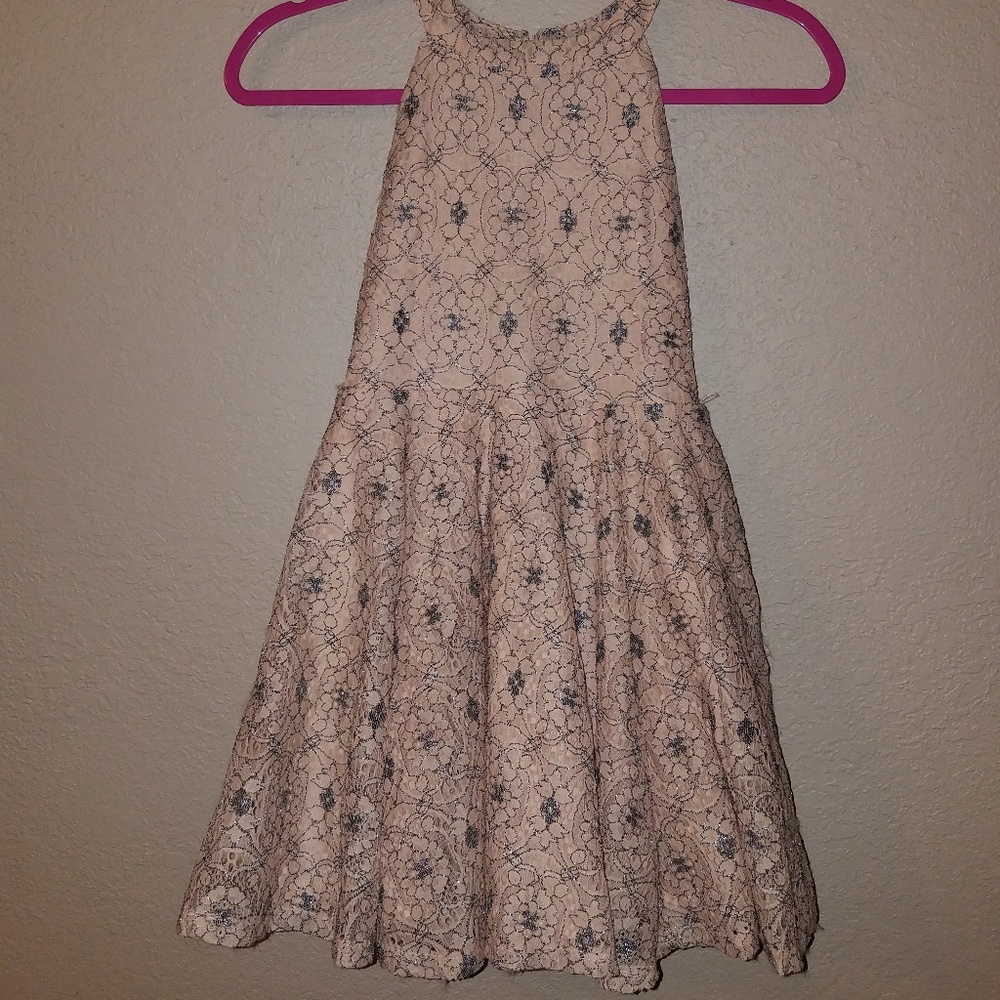 Peach Party Dress